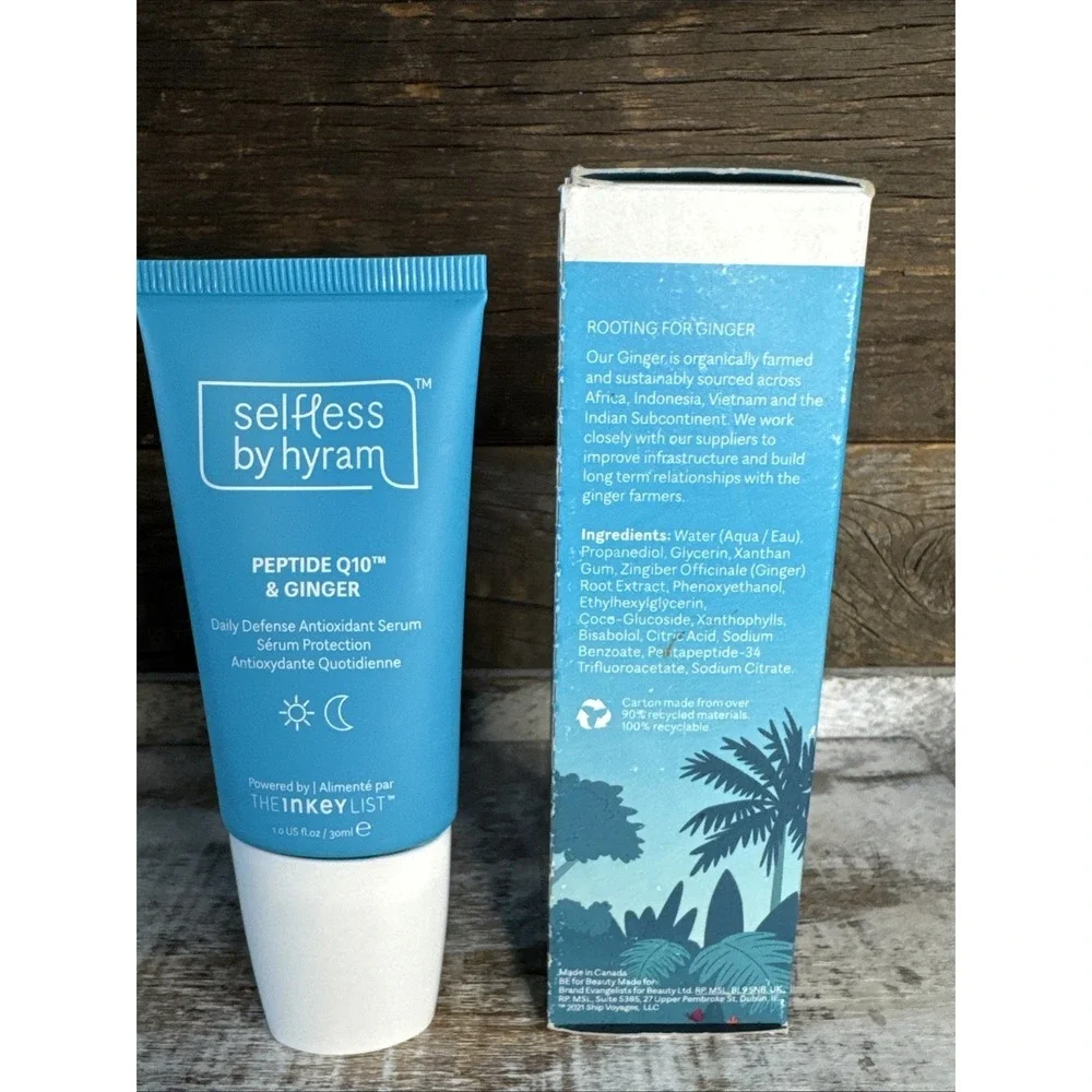 The Inkey List‎ Peptide Q10 & Ginger Daily Defence Serum 30ml | MSRP = $25